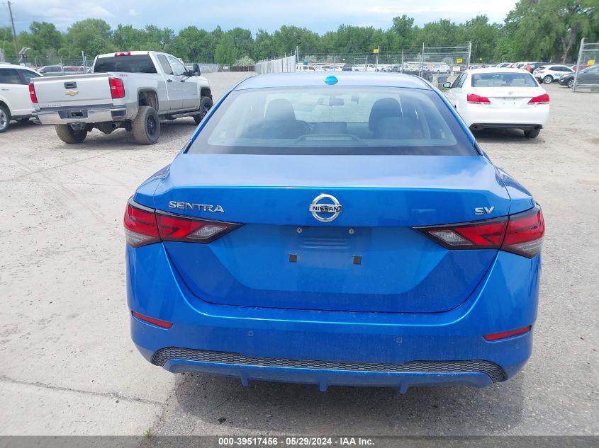 2021 Nissan Sentra Sv Xtronic Cvt VIN: 3N1AB8CV7MY217077 Lot: 39517456