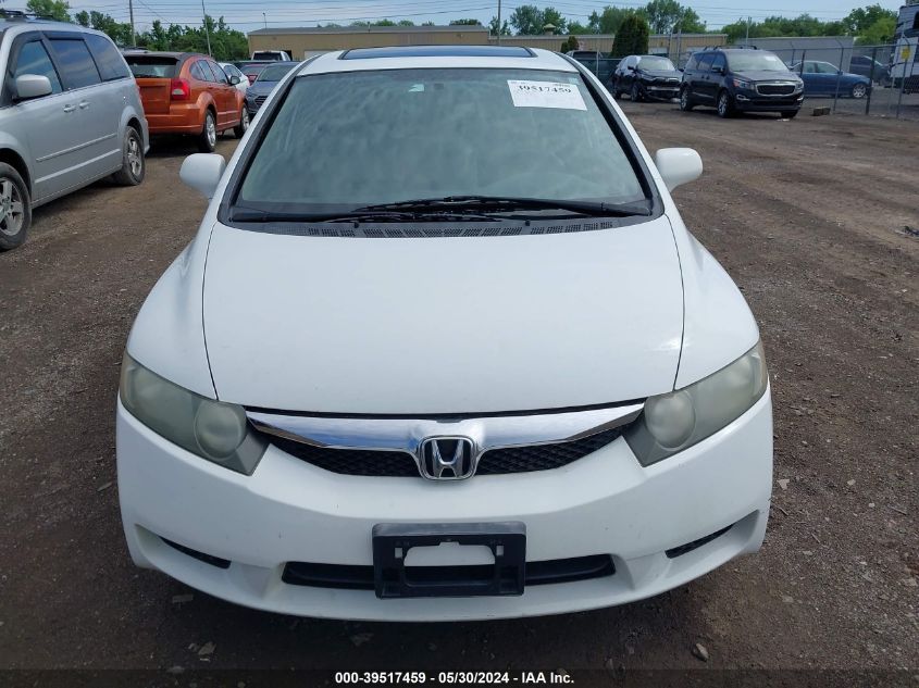 2010 Honda Civic Lx VIN: 2HGFC1F52AH559662 Lot: 39517459