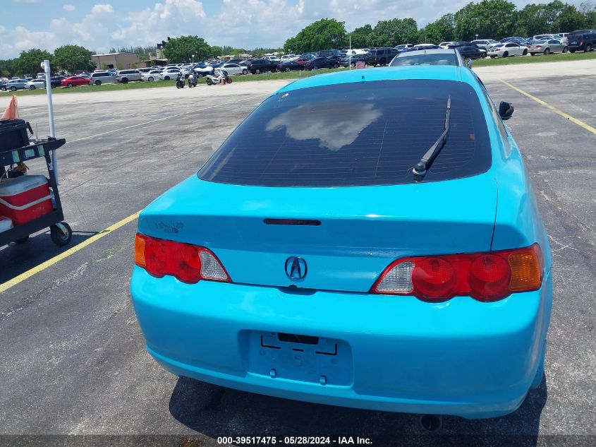 2003 Acura Rsx VIN: JH4DC53893C015945 Lot: 39517475