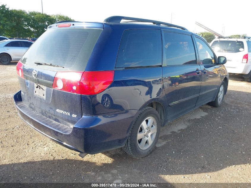 2006 Toyota Sienna Ce VIN: 5TDZA23C86S485208 Lot: 39517478