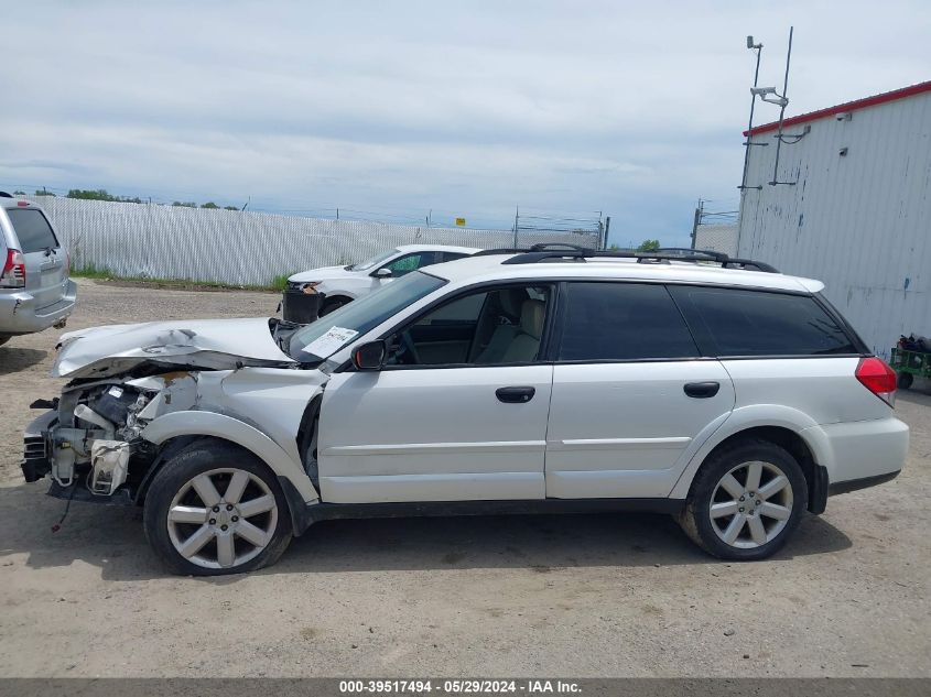 2008 Subaru Outback 2.5I/2.5I L.l. Bean Edition VIN: 4S4BP61C087366264 Lot: 39517494