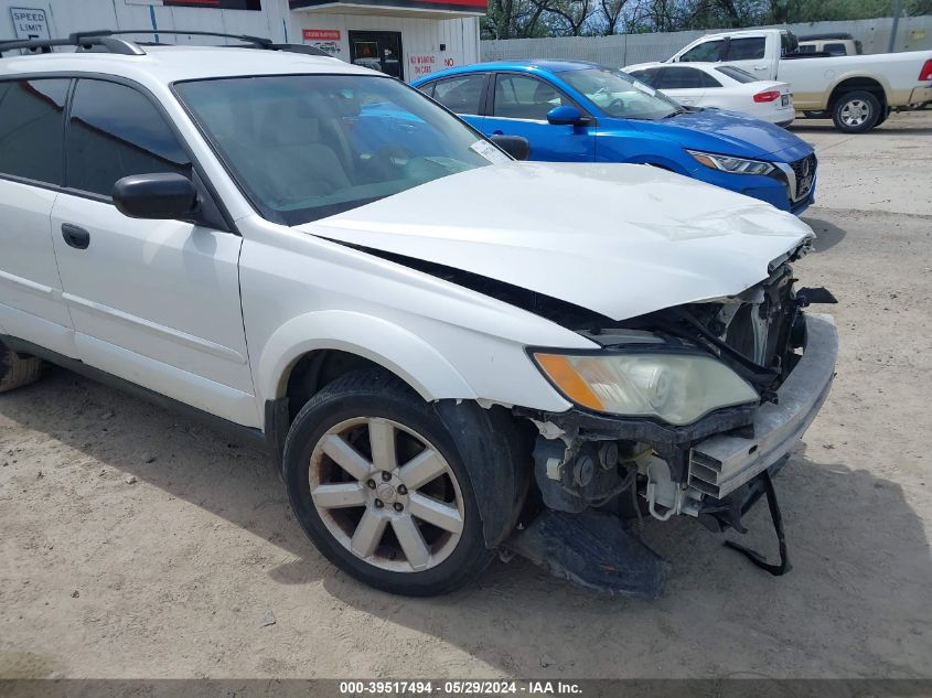 2008 Subaru Outback 2.5I/2.5I L.l. Bean Edition VIN: 4S4BP61C087366264 Lot: 39517494