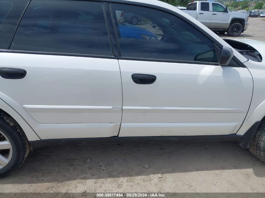 2008 Subaru Outback 2.5I/2.5I L.l. Bean Edition VIN: 4S4BP61C087366264 Lot: 39517494