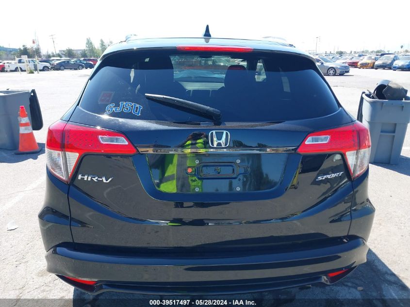 2021 Honda Hr-V 2Wd Sport VIN: 3CZRU5H12MM734223 Lot: 39517497