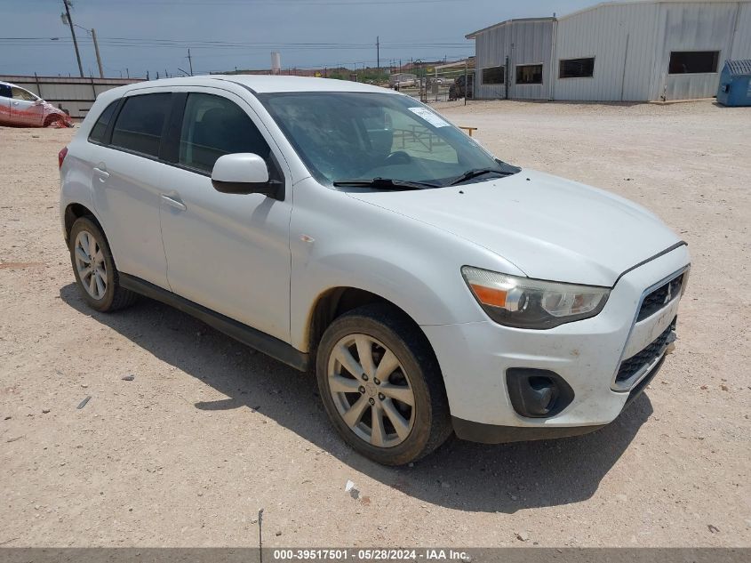 2015 Mitsubishi Outlander Sport Es VIN: 4A4AP3AU2FE004364 Lot: 39517501