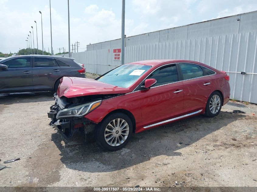 2015 Hyundai Sonata Limited VIN: 5NPE34AFXFH188934 Lot: 39517507