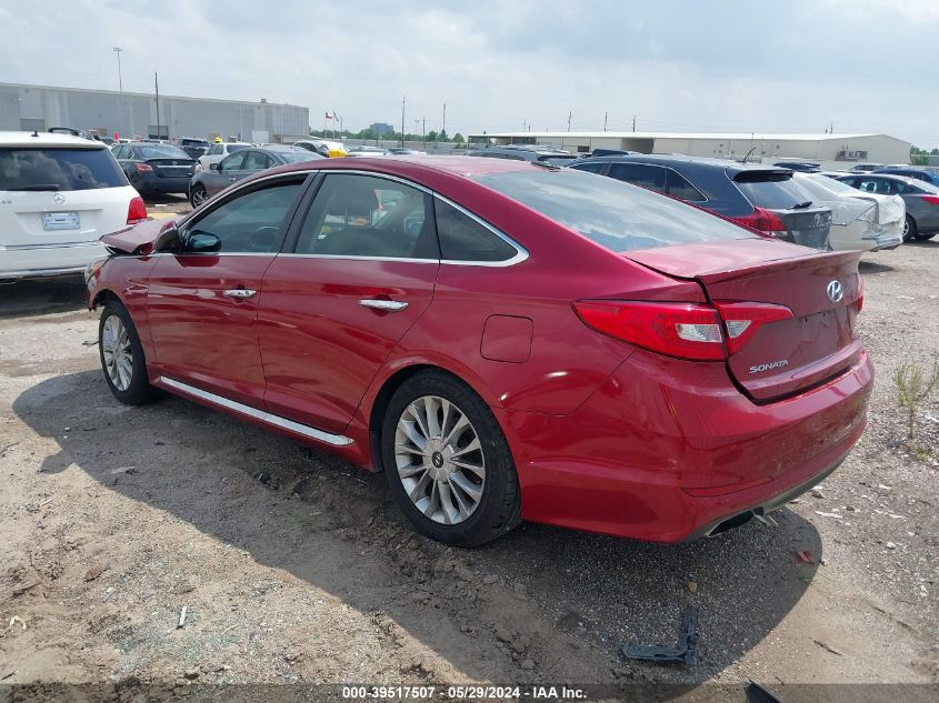 2015 Hyundai Sonata Limited VIN: 5NPE34AFXFH188934 Lot: 39517507