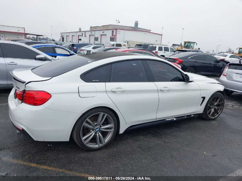 2016 BMW 435I Gran Coupe VIN: WBA4B1C58GG242509 Lot: 39517511