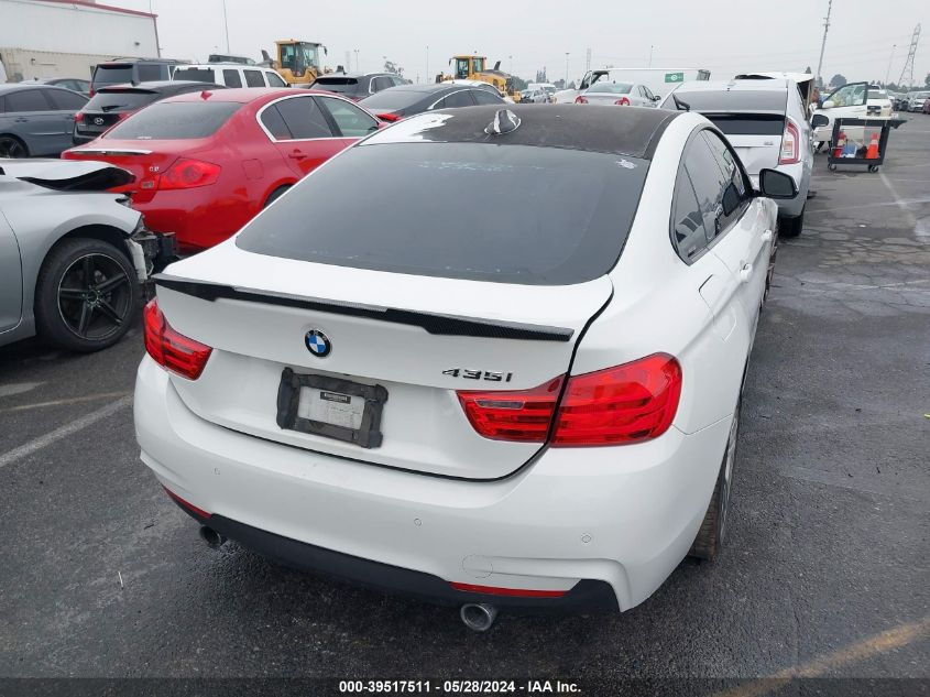 2016 BMW 435I Gran Coupe VIN: WBA4B1C58GG242509 Lot: 39517511