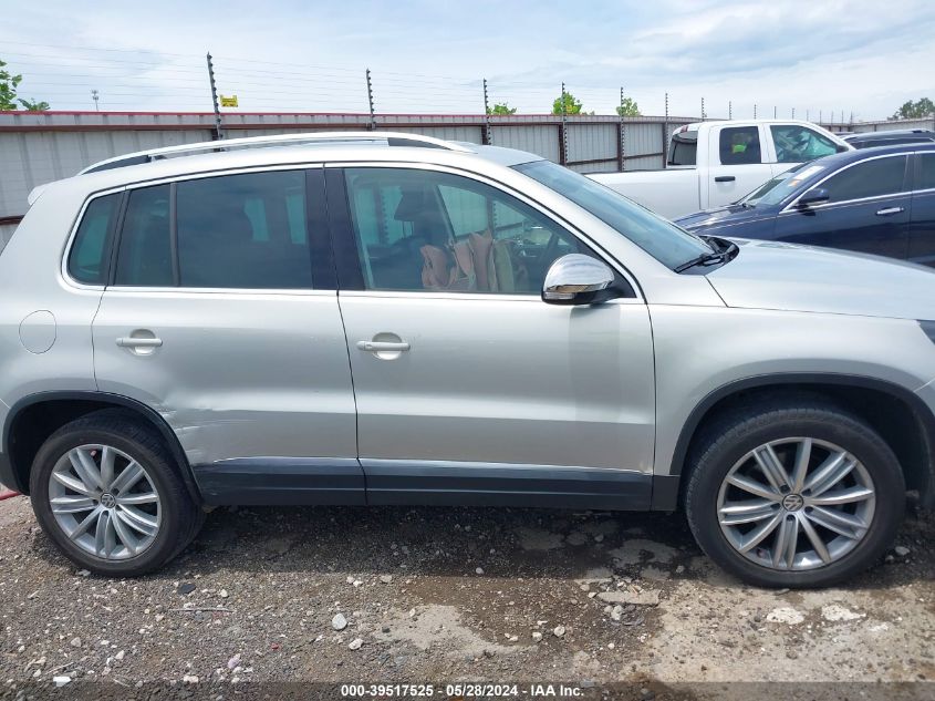 2015 Volkswagen Tiguan Se VIN: WVGAV7AX1FW616110 Lot: 39517525