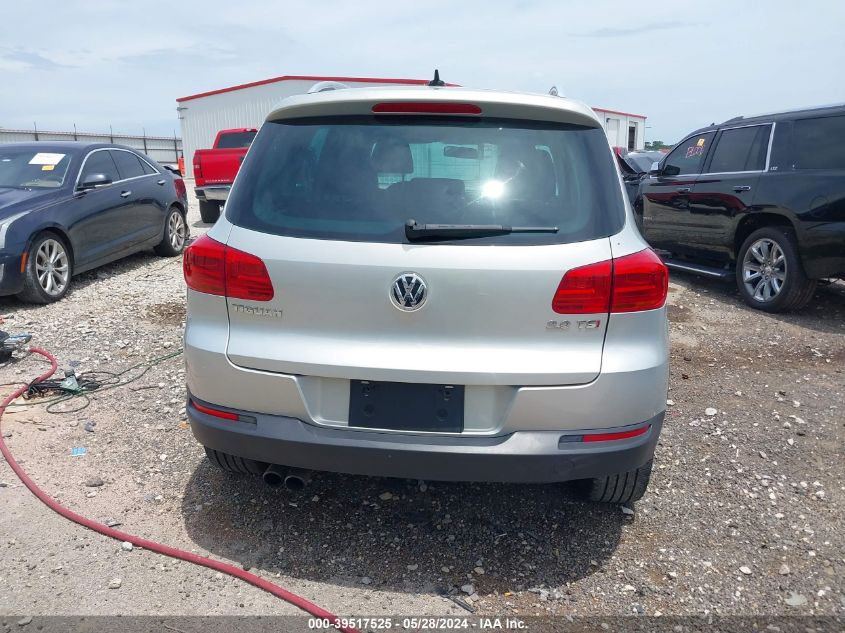 2015 Volkswagen Tiguan Se VIN: WVGAV7AX1FW616110 Lot: 39517525