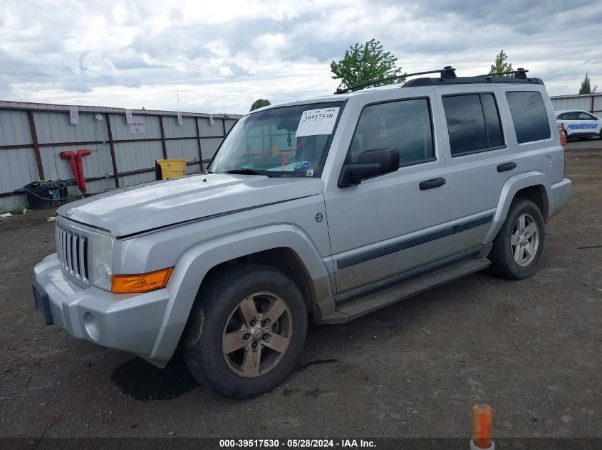 2006 Jeep Commander VIN: 1J8HG48N56C143726 Lot: 39517530