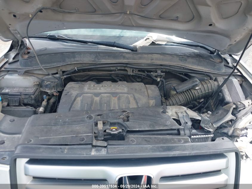 2006 Honda Pilot Ex VIN: 5FNYF28426B023360 Lot: 39517534