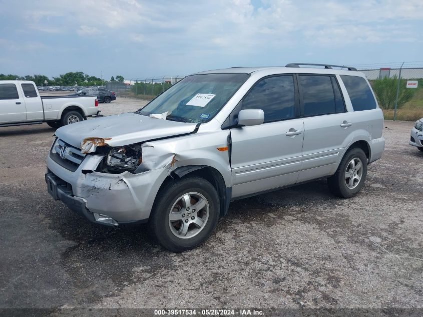 2006 Honda Pilot Ex VIN: 5FNYF28426B023360 Lot: 39517534