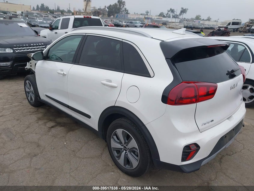 2022 Kia Niro Lx VIN: KNDCB3LC8N5539796 Lot: 39517538