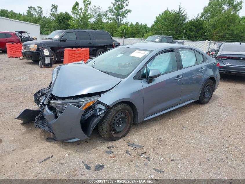 2022 Toyota Corolla Le VIN: 5YFEPMAE2NP377512 Lot: 39517539