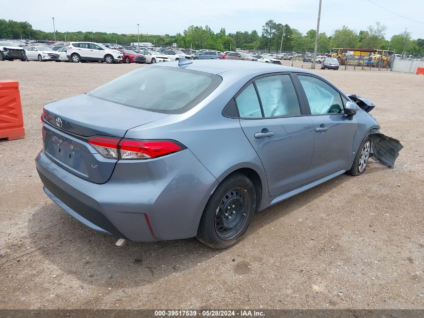 2022 TOYOTA COROLLA LE - 5YFEPMAE2NP377512