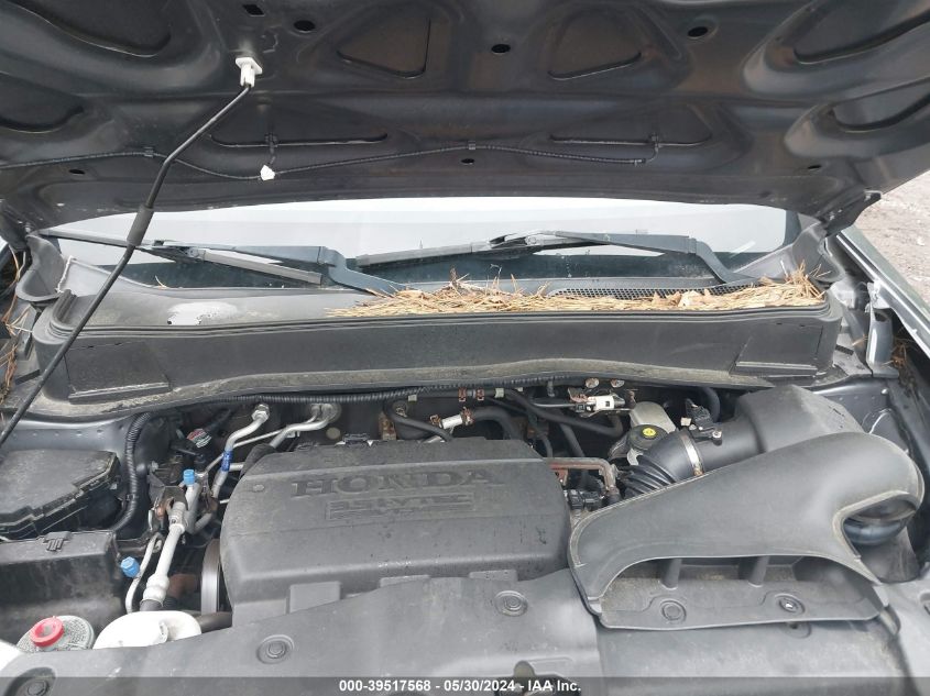 2013 Honda Pilot Lx VIN: 5FNYF4H27DB029775 Lot: 39517568