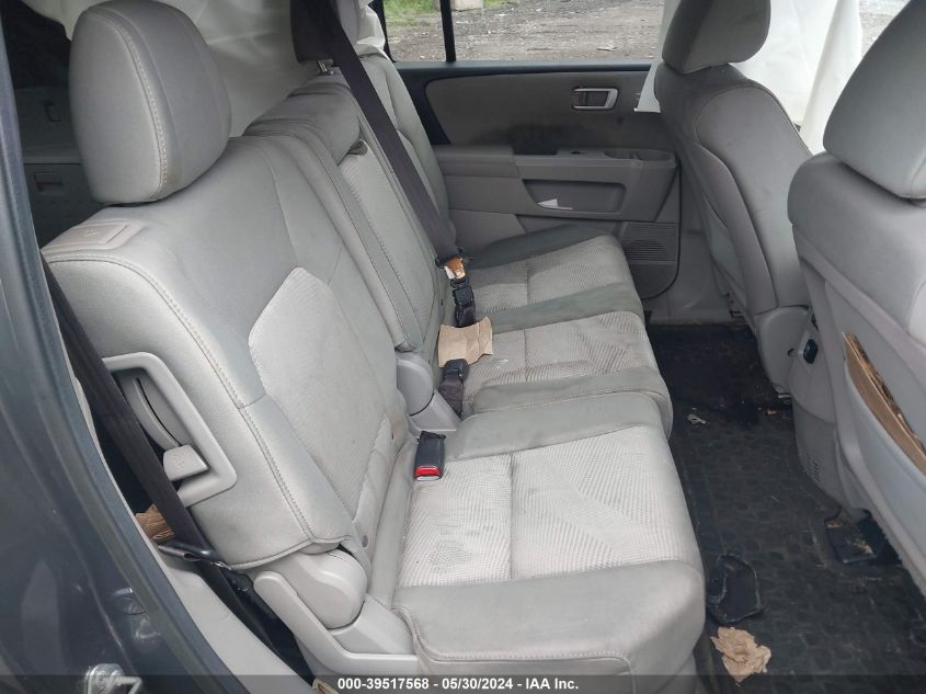 2013 Honda Pilot Lx VIN: 5FNYF4H27DB029775 Lot: 39517568