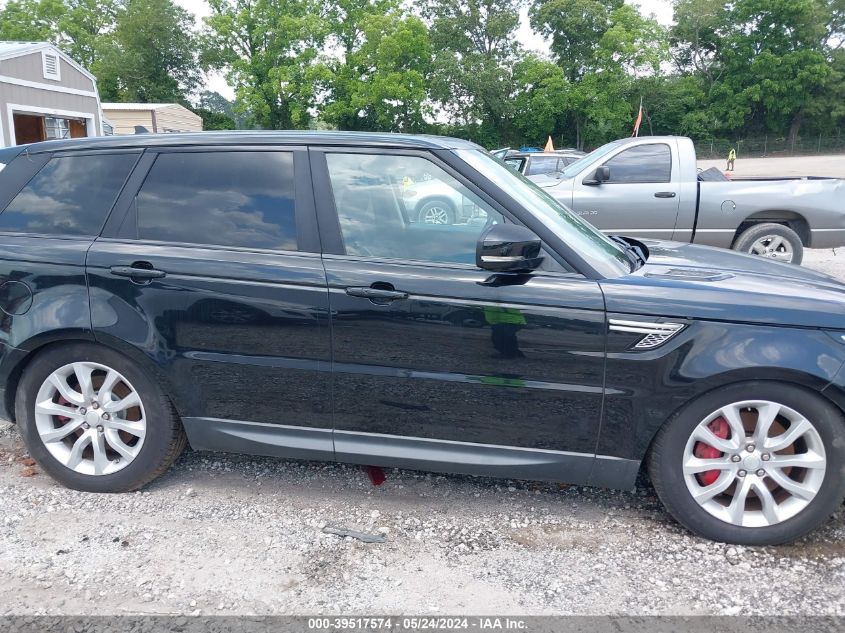 2015 Land Rover Range Rover Sport 5.0L V8 Supercharged VIN: SALWR2TFXFA620054 Lot: 39517574