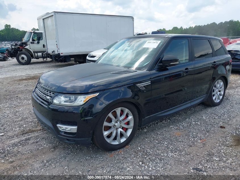 2015 Land Rover Range Rover Sport 5.0L V8 Supercharged VIN: SALWR2TFXFA620054 Lot: 39517574