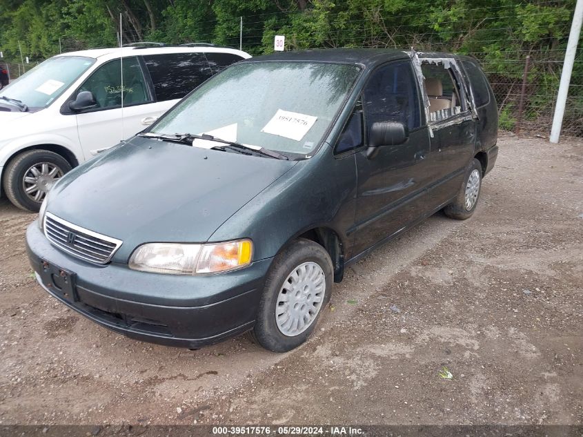 1997 Honda Odyssey Lx VIN: JHMRA1847VC015312 Lot: 39517576