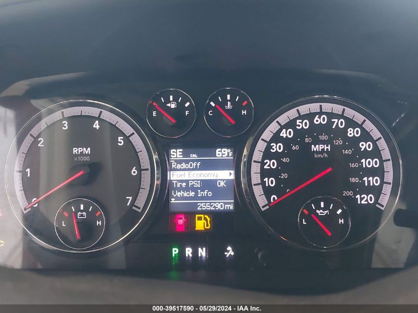 2011 Ram Ram 1500 Slt VIN: 1D7RV1GP9BS616102 Lot: 39517590