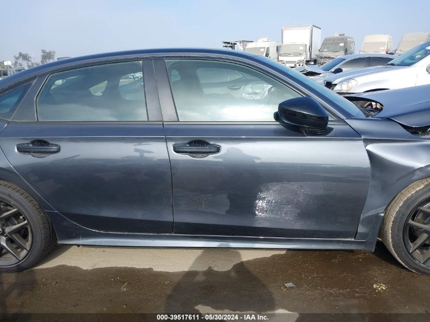 2HGFE2F54NH601250 2022 Honda Civic Sport