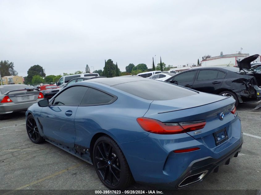 2019 BMW M850I VIN: WBABC4C59KBU95723 Lot: 39517623