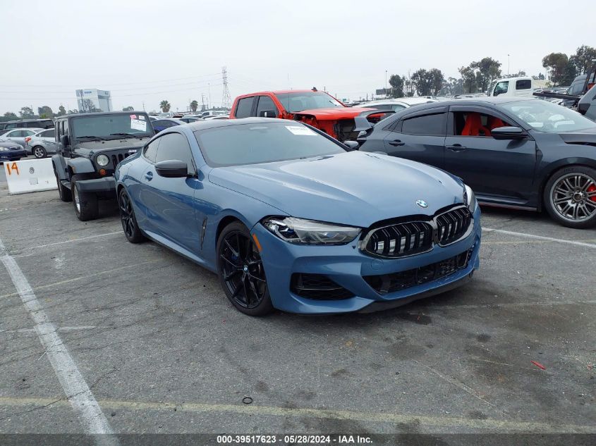 2019 BMW M850I VIN: WBABC4C59KBU95723 Lot: 39517623