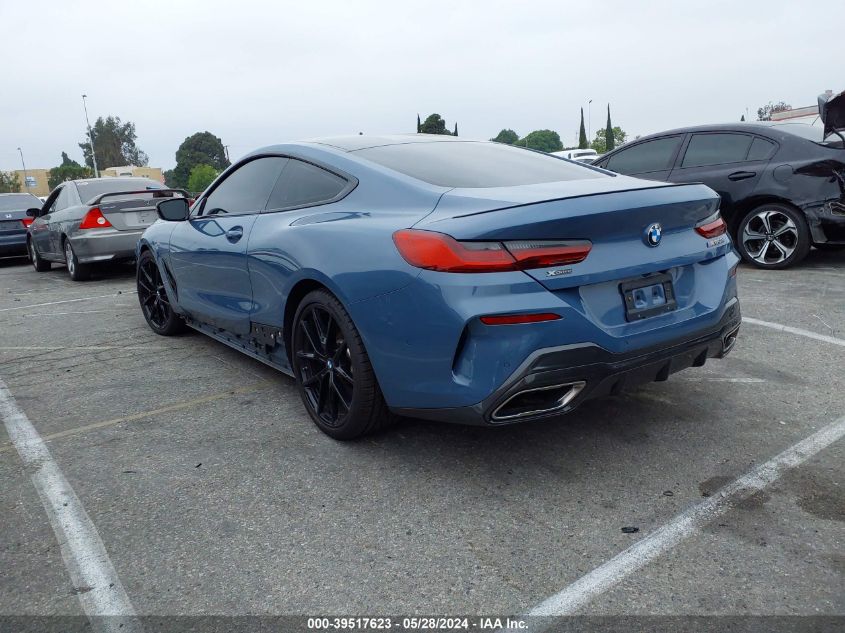 2019 BMW M850I VIN: WBABC4C59KBU95723 Lot: 39517623