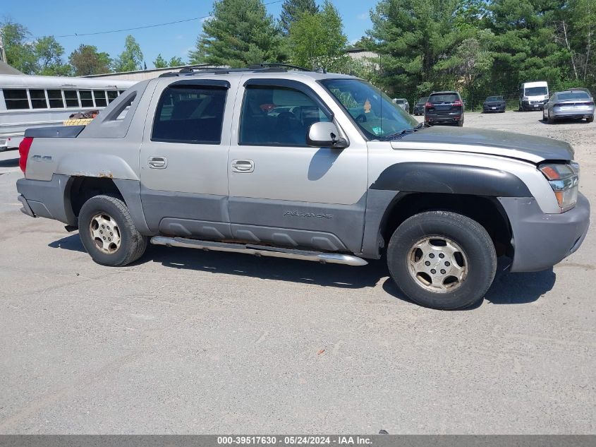 2004 Chevrolet Avalanche 1500 VIN: 3GNEK12T74G136521 Lot: 39517630