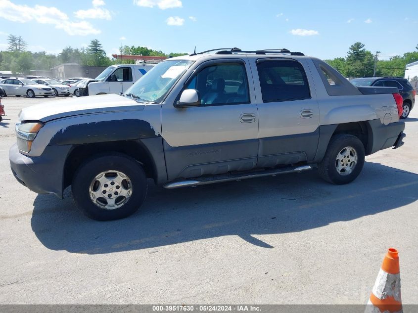 2004 Chevrolet Avalanche 1500 VIN: 3GNEK12T74G136521 Lot: 39517630