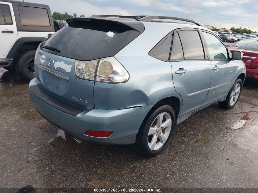 2007 Lexus Rx 350 VIN: 2T2GK31U47C010389 Lot: 39517635