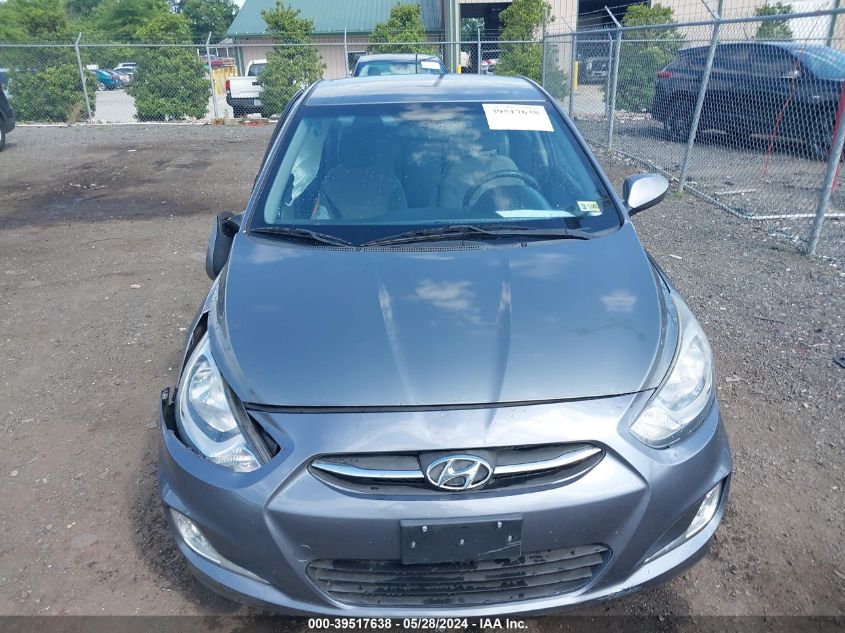 2014 Hyundai Accent Gls VIN: KMHCT4AEXEU604463 Lot: 39517638