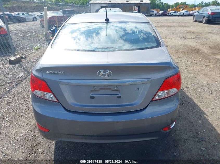 2014 Hyundai Accent Gls VIN: KMHCT4AEXEU604463 Lot: 39517638