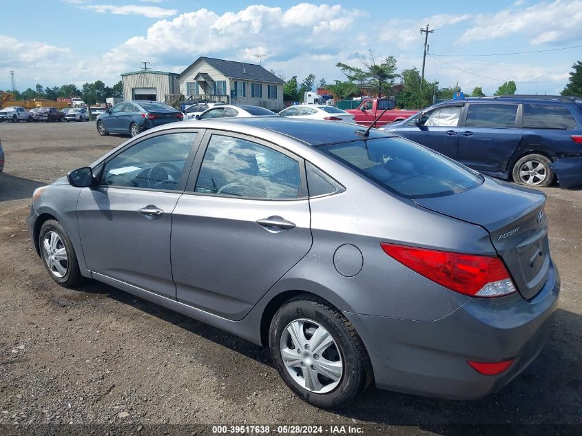 2014 Hyundai Accent Gls VIN: KMHCT4AEXEU604463 Lot: 39517638