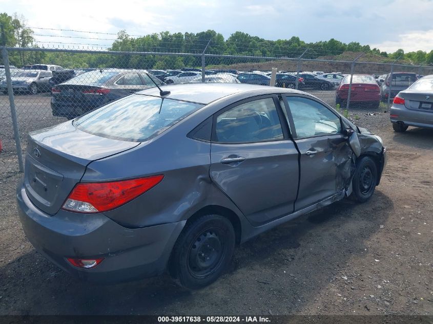 2014 Hyundai Accent Gls VIN: KMHCT4AEXEU604463 Lot: 39517638