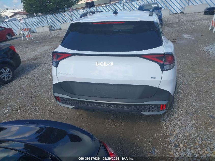 2023 Kia Sportage X-Line VIN: 5XYK6CAF6PG080050 Lot: 39517639