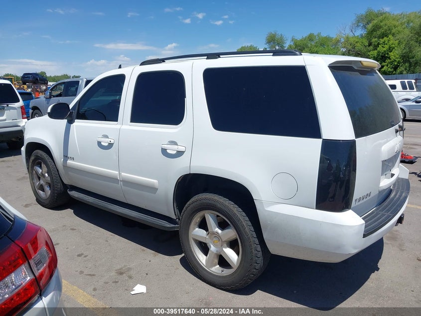 2007 Chevrolet Tahoe Lt VIN: 1GNFK13027J290291 Lot: 39517640