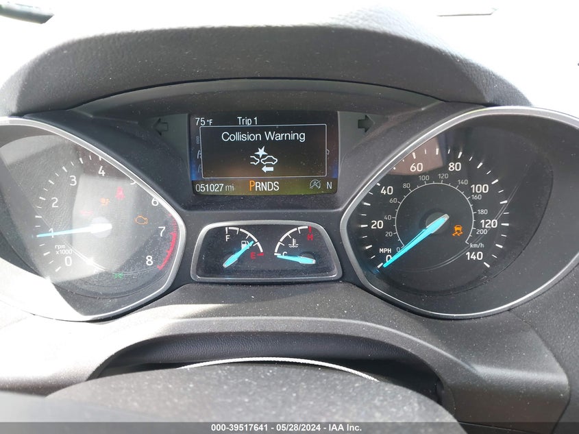 VIN 1FMCU9J93KUB64837 2019 FORD ESCAPE TITANIUM