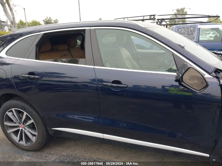 2022 Jaguar F-Pace S P250 Awd Automatic VIN: SADCJ2EX7NA701572 Lot: 39517645