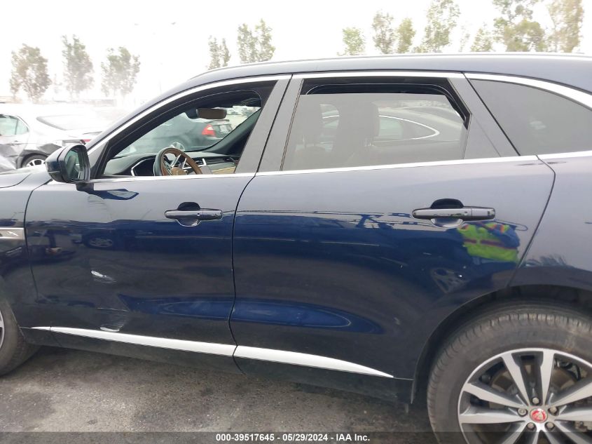 2022 Jaguar F-Pace S P250 Awd Automatic VIN: SADCJ2EX7NA701572 Lot: 39517645