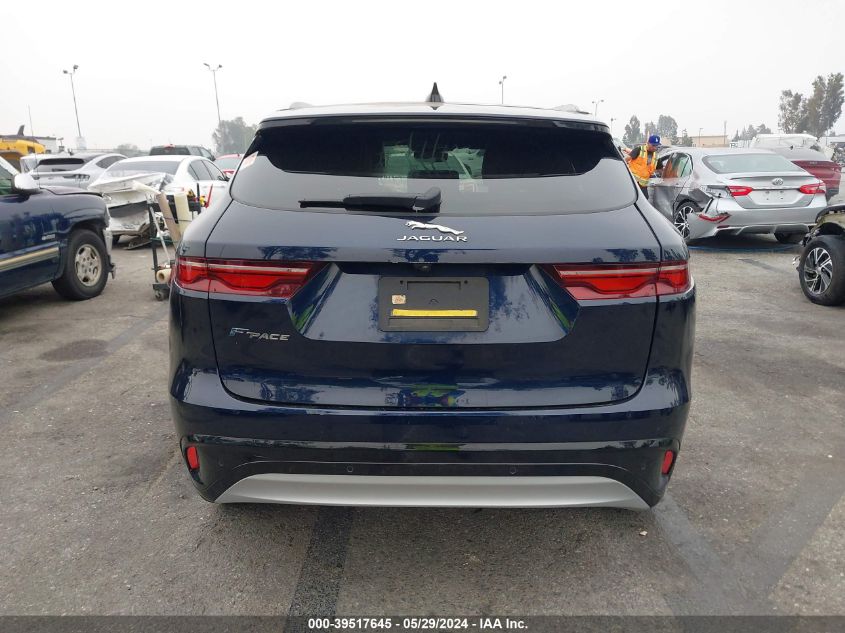 2022 Jaguar F-Pace S P250 Awd Automatic VIN: SADCJ2EX7NA701572 Lot: 39517645