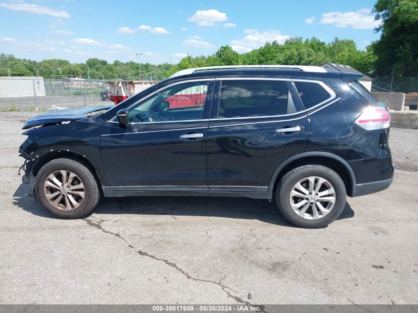 2014 Nissan Rogue Sv VIN: 5N1AT2MV8EC752169 Lot: 39517659