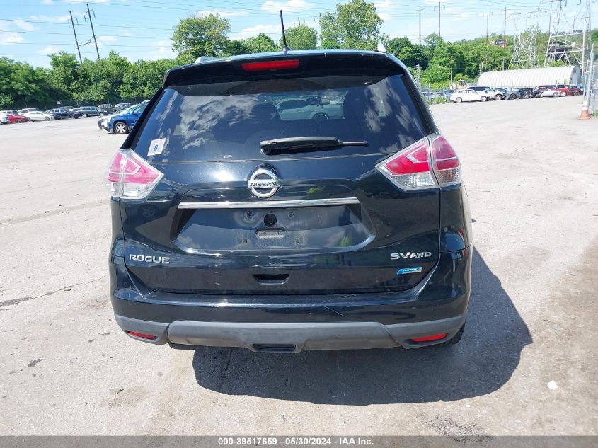 2014 Nissan Rogue Sv VIN: 5N1AT2MV8EC752169 Lot: 39517659