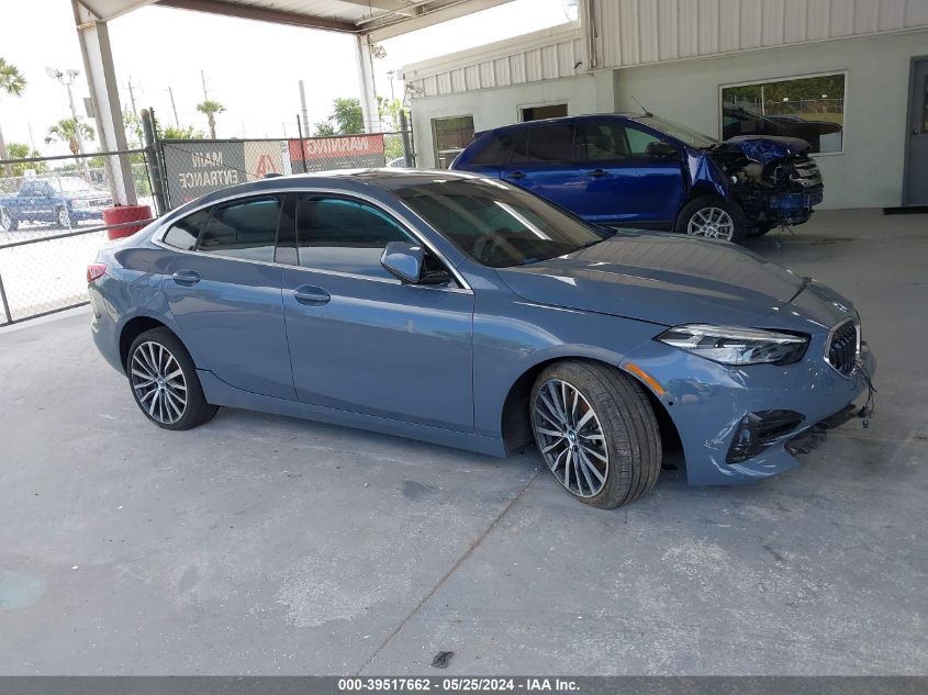 2021 BMW 228I Gran Coupe xDrive VIN: WBA73AK08M7G54296 Lot: 39517662