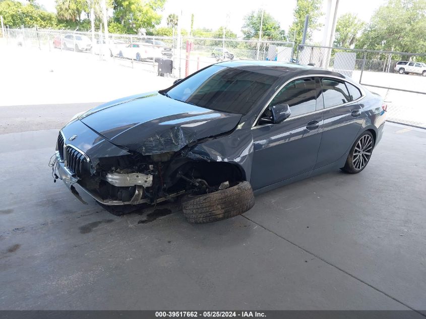 2021 BMW 228I Gran Coupe xDrive VIN: WBA73AK08M7G54296 Lot: 39517662