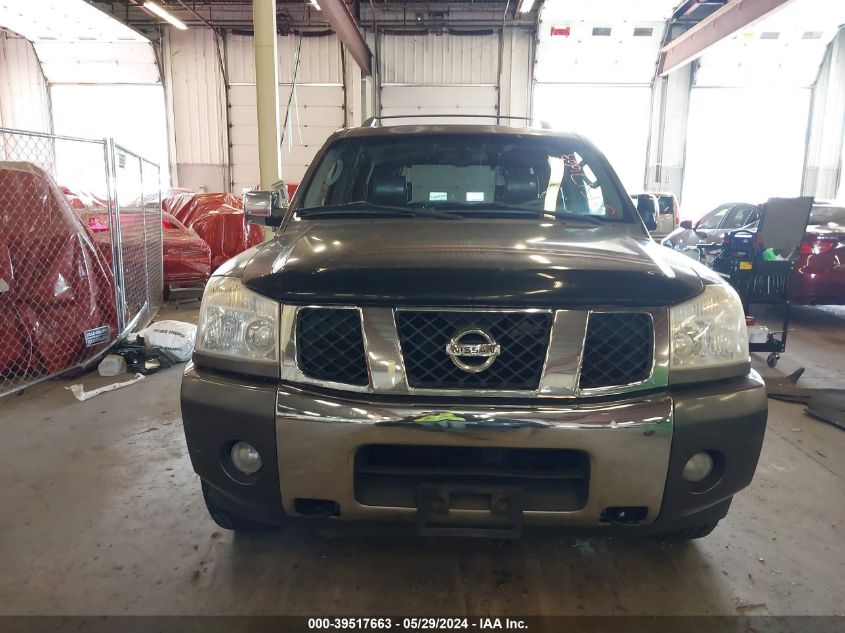 2005 Nissan Armada Le VIN: 5N1AA08B95N707384 Lot: 39517663