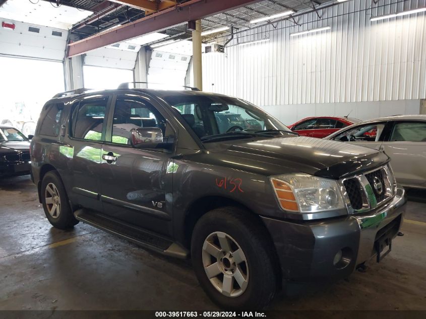 2005 Nissan Armada Le VIN: 5N1AA08B95N707384 Lot: 39517663